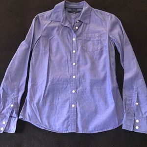 Tommy Hilfiger Blue tailored classic fit shirt Size XS
